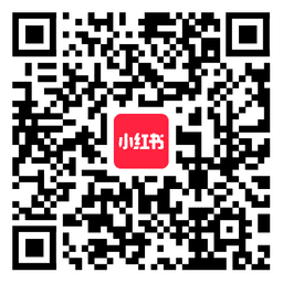 扫码关注小红书